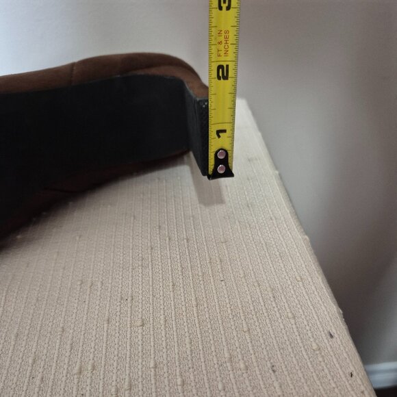 Chocolate Brown Faux Suede Boots - Picture 13 of 14